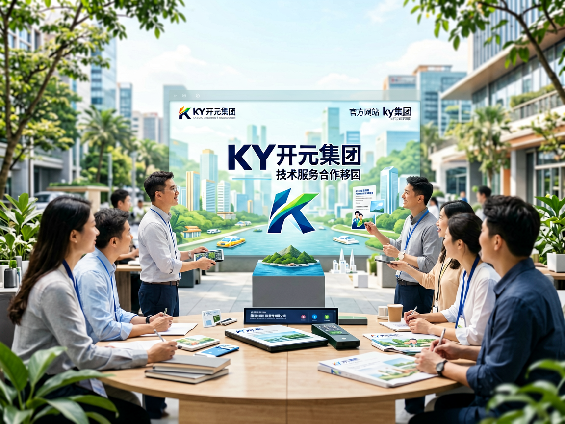 KY开元集团技术服务合作夥伴品牌标识